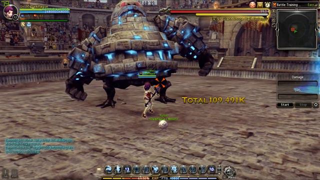 Dragon Nest Korea - Vena Plaga Skills [Part - 1] смотреть онлайн