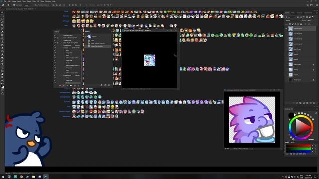 How to Export Emotes in All Sizes With One Button in Photoshop смотреть онлайн