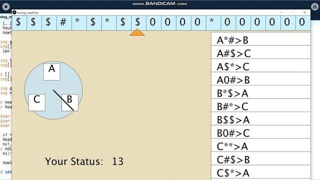 Turing machine Processing(source code included) смотреть онлайн