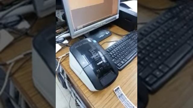 Brother Label Barcode Printer QL-700 with 29mm смотреть онлайн
