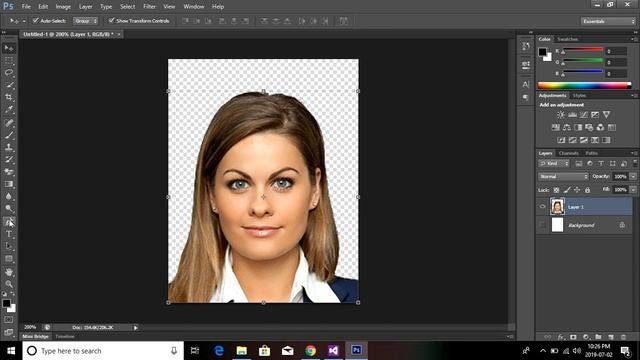 How to remove background color using Magic eraser tool смотреть онлайн