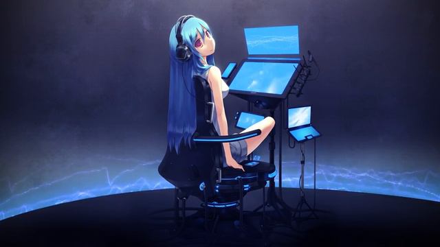Anime Girl Video Wallpaper Background смотреть онлайн
