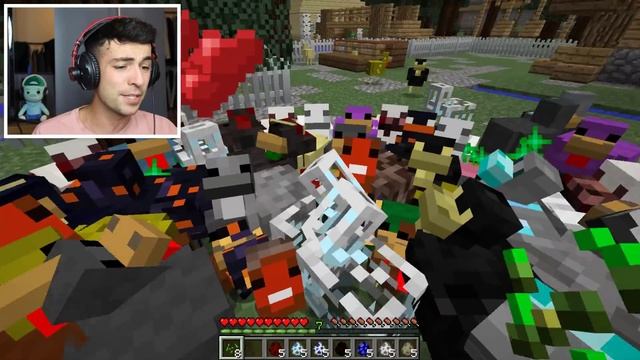 Minecraft ORE CHICKEN FARM MOD / SPAWN CHICKENS TO GET RESOURCES !! Minecraft смотреть онлайн
