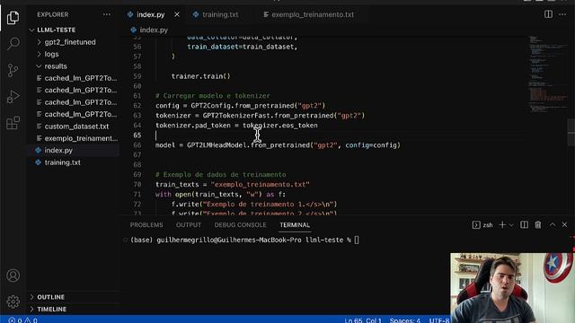Aprenda a Criar seu Próprio ChatGPT (Python Tutorial, Transformers, Aprendizado Profundo, ML) смотреть онлайн