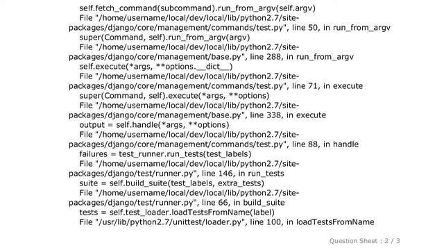 Django : AttributeError: 'module' object has no attribute 'tests' смотреть онлайн