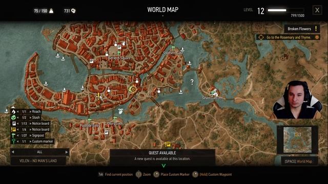 The Witcher 3 Wild Hunt playthrough, part 13 || VG & P смотреть онлайн