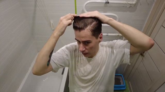 Как подстричь самого себя // Руководство по стрижке себя // Использую косметику WHITE COSMETICS смотреть онлайн