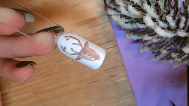 НОВОГОДНИЙ МАНИКЮР | РИСУНКИ НА НОГТЯХ | 3Д ОБЪЕМНЫЙ ДИЗАЙН смотреть онлайн