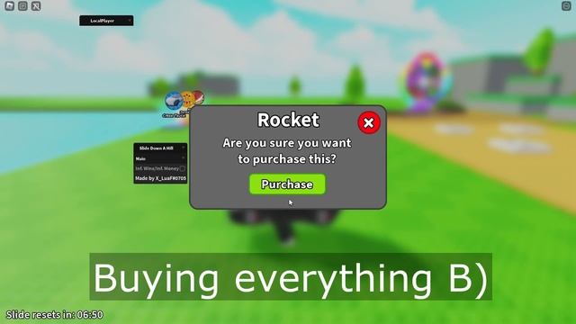 Roblox Slide Down A Hill Best Script | Inf. Money, Wins. смотреть онлайн