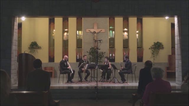 Aleksandr Glazunov - "Saxophone Quartet op.109" (variation a la Chopin) - Milano Saxophone Quartet смотреть онлайн