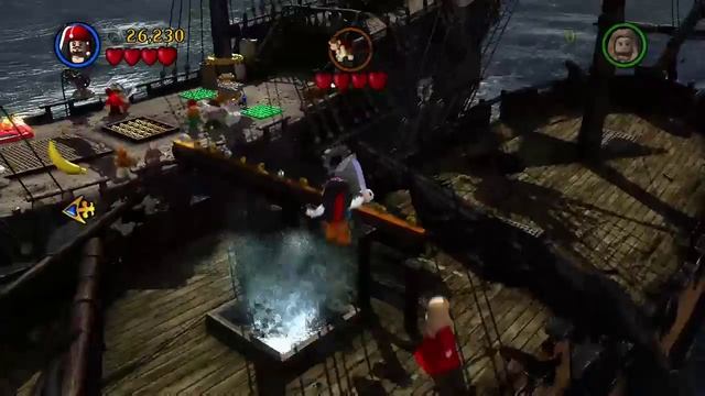 Lego Pirates of the Caribbean (Xbox 360)-The Curse of the Black Pearl смотреть онлайн