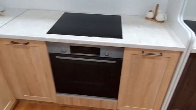 Кухня Ривьера (цвет: Белый I Дуб Сонома) смотреть онлайн