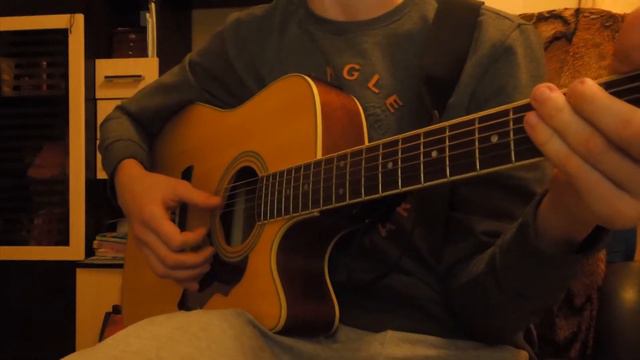Макс Корж - Оптимист (Cover by Влад Хеколов) на гитаре смотреть онлайн