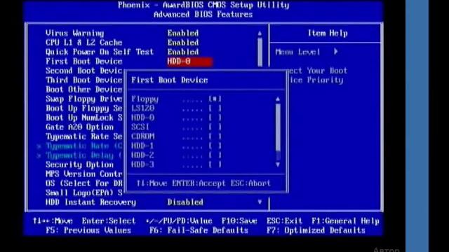 Загрузка с диска BIOS смотреть онлайн