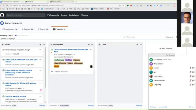 Kubernetes SIG Storage - CSI Implementation Workgroup 20190415 смотреть онлайн