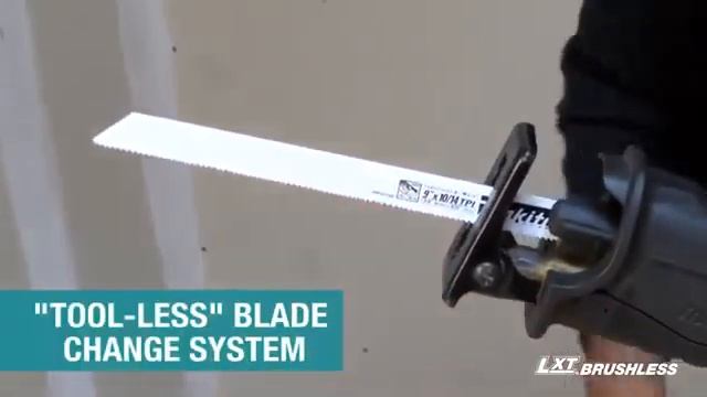 Makita DJR187Z 18V Sabre Recip Brushless Saw смотреть онлайн