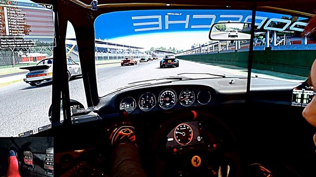 Live! Onboard! Старт чемпионата на машине Porsche 911 Carrera RSR 3.0 смотреть онлайн