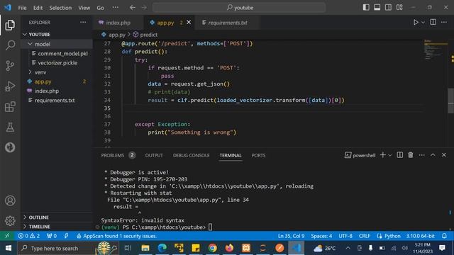 How To Deploy Machine Learning On PHP Using Flask API смотреть онлайн