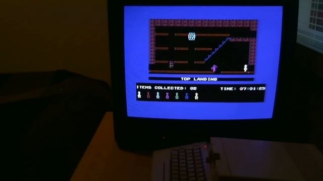 Jet Set Willy on a Commodore 64 with commentary смотреть онлайн