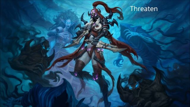 Death Knight Valeera Emotes | Hearthstone: Knights of the Frozen Throne смотреть онлайн