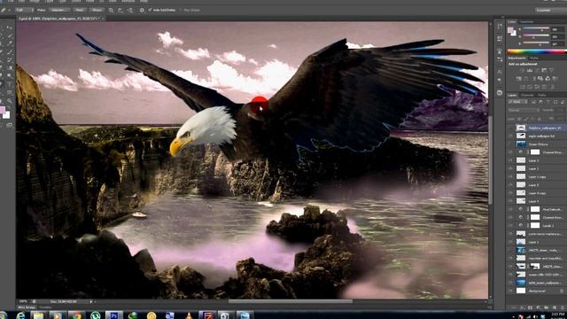 SPEED ART - X Ocean - Photoshop смотреть онлайн