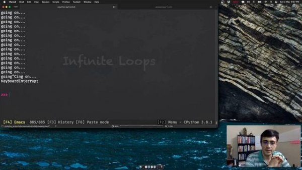 Pykidz! Learn Python - Session 7.05 - Loops - While loop: Infinite loops