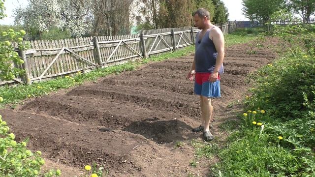 Один на хуторе. Деревенская посевная почти закончена. Готовлю обед на костре//Деревенский дневник смотреть онлайн