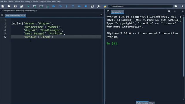 #19 Loop Through Keys & Values Using For Statement || Dictionary-II Python Hindi Tutorial with Code смотреть онлайн