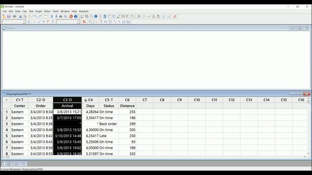 Начало работы с Minitab 18 | Getting Started with Minitab 18 смотреть онлайн
