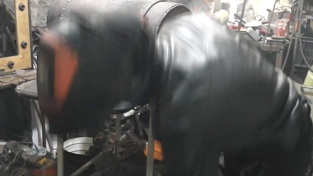 Мангал смокер своими руками. DIY Smoker Build. смотреть онлайн