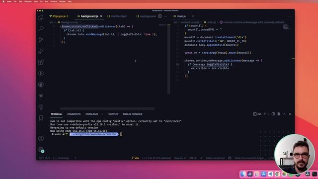 Create a Chrome Extension with Vite + Vue смотреть онлайн