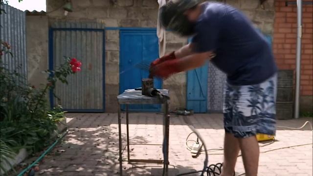 Как сделать собаку из чермета самому и покрасить. смотреть онлайн