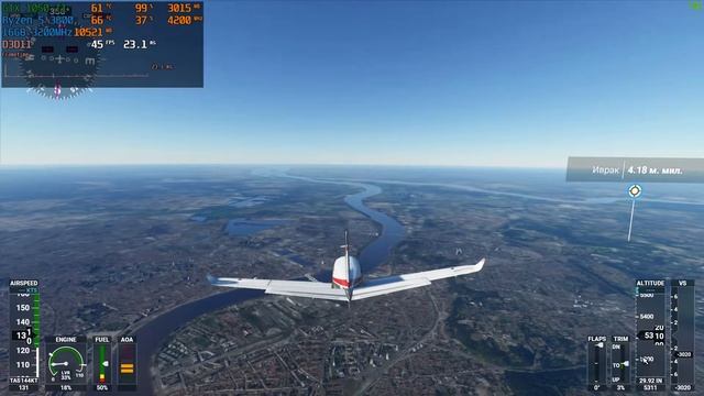 Microsoft Flight Simulator : GTX 1050 Ti 4GB + Ryzen 5 3600 | All Settings смотреть онлайн