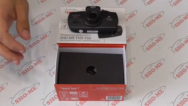 Видеорегистратор с GPS SHO-ME FHD-750. Краткий обзор смотреть онлайн