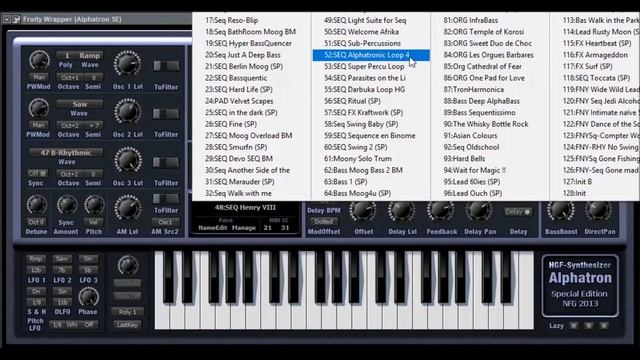 Alphatron SE by HGF Synthesizers смотреть онлайн