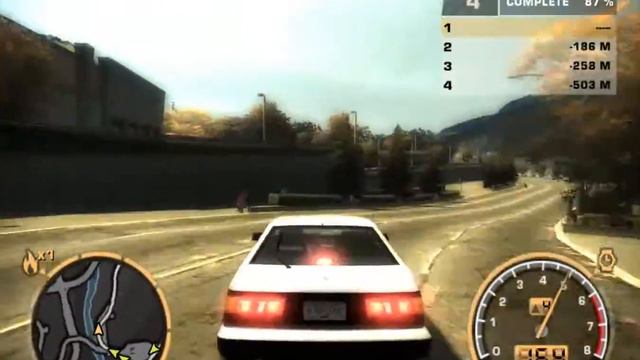 NFS Most Wanted 2005 смотреть онлайн