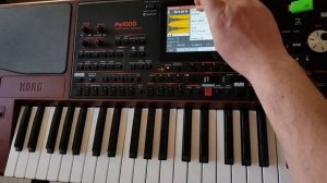 KORG PA1000 / ЗАМЕНА ЗВУКОВ УДАРНОЙ УСТАНОВКИ