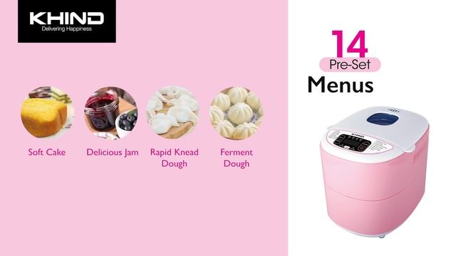 Khind Bread Maker BM750 смотреть онлайн