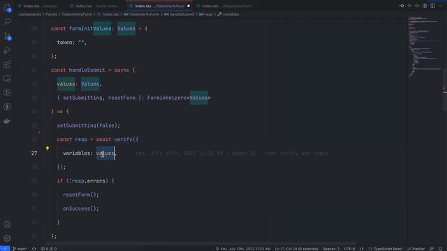 12 - Vendure customer verify and login смотреть онлайн