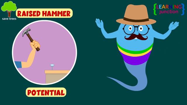 Potential and kinetic energy - Law of conservation of energy - Video for kids