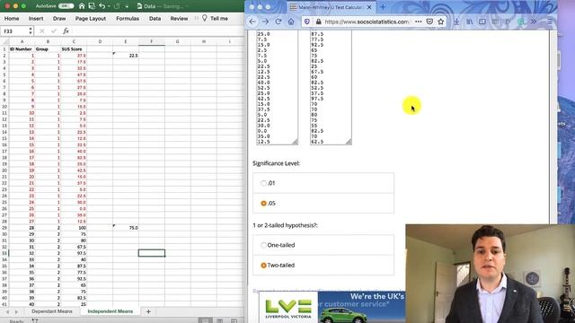 How To Run a Mann Whitney U Test Without Software | Design eLearning смотреть онлайн