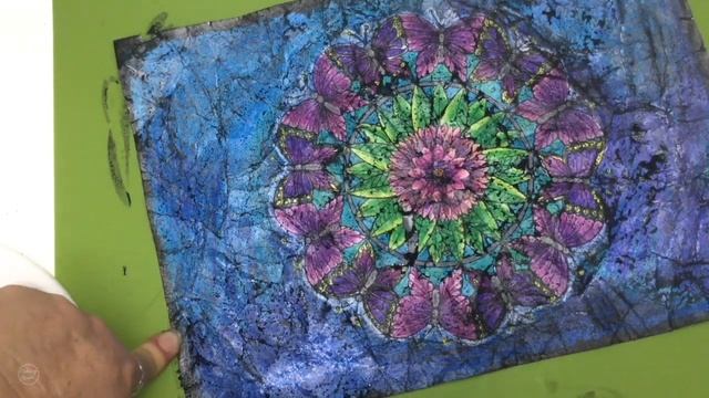 Crayon Batik For Coloring Pages