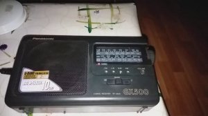 Радио Вести FM 1413 КГЦ на радиоприёмник Panasonic GX500 24.09.2021