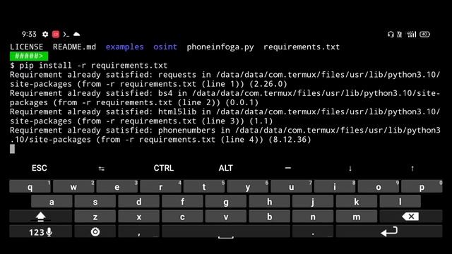 How to install phoneinfoga tool in Termux | Phone number Termux смотреть онлайн