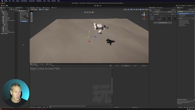 Unity Bullet Pooling & Firing for Flight Sim Gameplay смотреть онлайн
