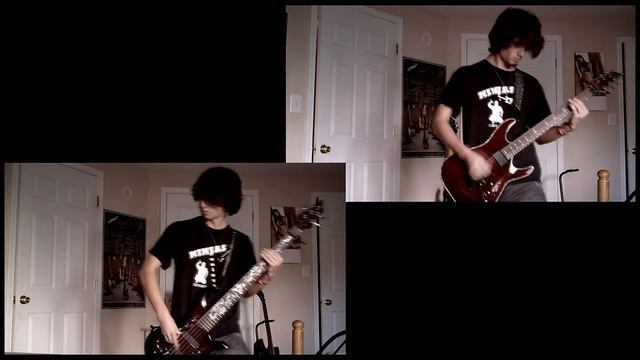 Three Days Grace - Time of Dying instrumental cover (with added guitar solo) смотреть онлайн