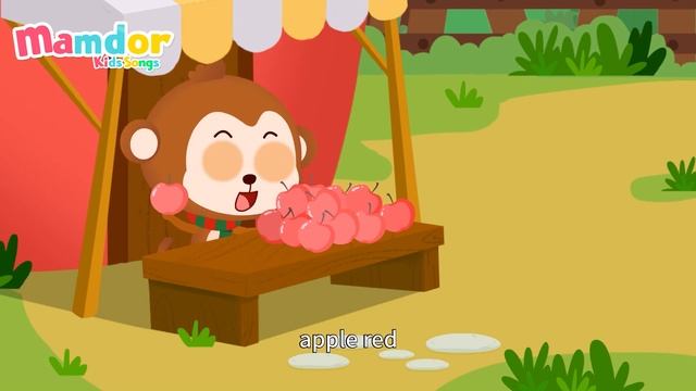 Apple Tree | Nursery Rhymes|Educational Songs for Children| Cartoons For KIDS|MamdorBaby❤️ смотреть онлайн
