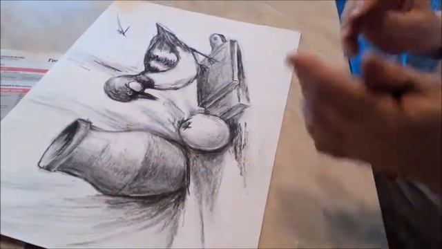 1 класс завершение работы над натюрмортом с чучелом птицы мягким материалом смотреть онлайн