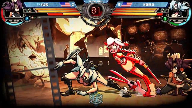 FFXV Skullgirls LF - Cloud (Valentine,Cerebella,Annie) vs iControl (Valentine,Cerebella,Annie) смотреть онлайн