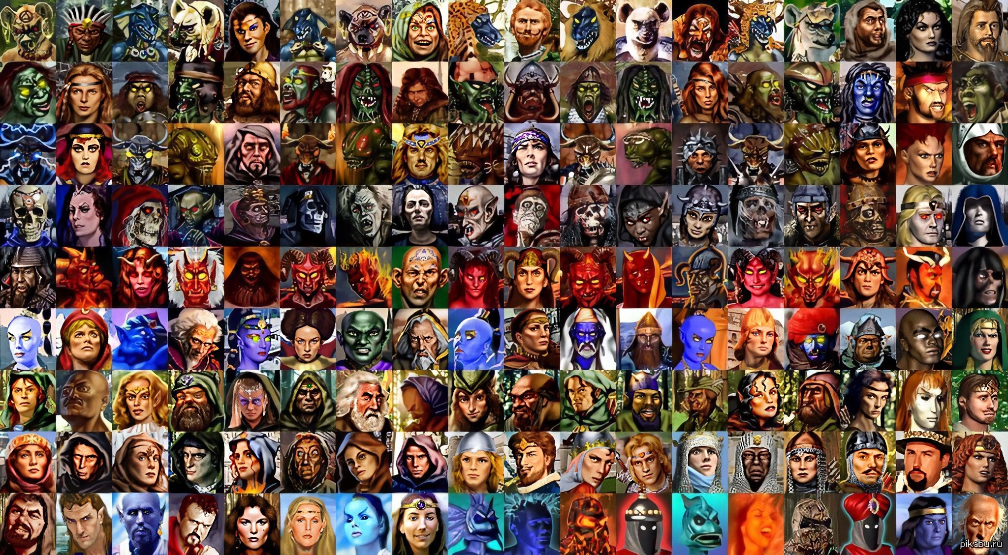 Герои 3 онлайн, Heroes 3, карта Jebus outcast!